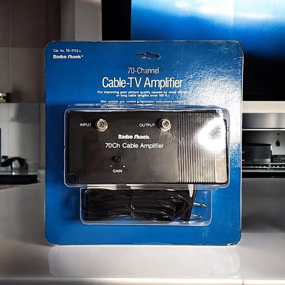 Vintage NOS Archer 70-Channel Cable-TV Amplifier | 15-1112 | NEW, High Quality